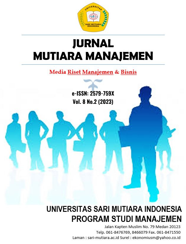 					View Vol. 8 No. 1 (2023): Jurnal Ilmu Manajemen
				