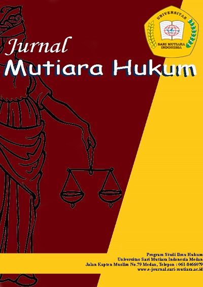 					View Vol. 7 No. 1 (2024): Jurnal Mutiara Hukum
				